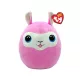 TY Squishy Beanies Lana rózsaszín láma plüss párna (22 cm)