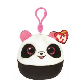 TY Squishy Beanies Bamboo panda kulcstartós plüss (8,5 cm)