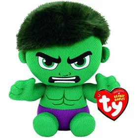 TY Beanie Babies Marvel Hulk plüss (15 cm)