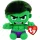 TY Beanie Babies Marvel Hulk plüss (15 cm)