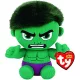 TY Beanie Babies Marvel Hulk plüss (15 cm)