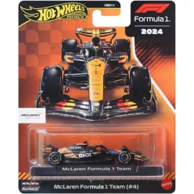 Hot Wheels Premium F1 Die-Cast Race Car - #4 McLaren