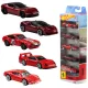 Hot Wheels Basics Ferrari 1:64 5-pak