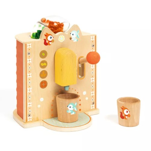 Djeco szerepjáték - Kávégép szemes kávéval - Bean-to-cup Espresso