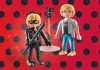 Playmobil 71337 Miraculous Adrien & Cat Noir  3-Inch Action Figures