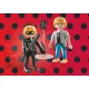 Playmobil 71337 Miraculous Adrien & Cat Noir  3-Inch Action Figures
