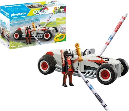 PLAYMOBIL PLAYMOBIL Color with Crayola: Hot Rod, fő nézet