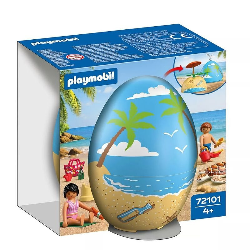 PLAYMOBIL PLAYMOBIL 72101 Play Egg: Tengerparti nyaralás, fő nézet