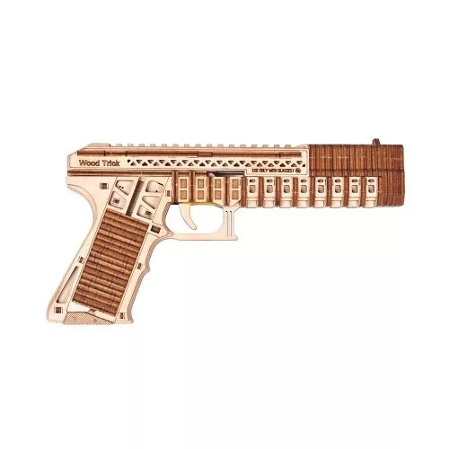 WoodTrick mechanikus famodell - Defenders gun