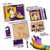 Okto Kolorowanka z masy plastycznej po numerach - Kot (Sensory Art Clay by Numbers: Cat), 29x29cm