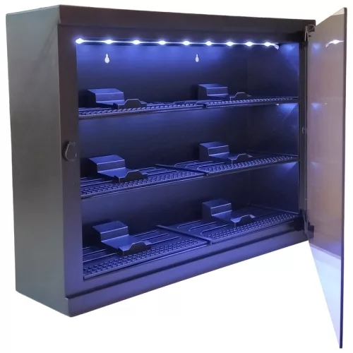 Build-it Vitrine für Autos mit Licht