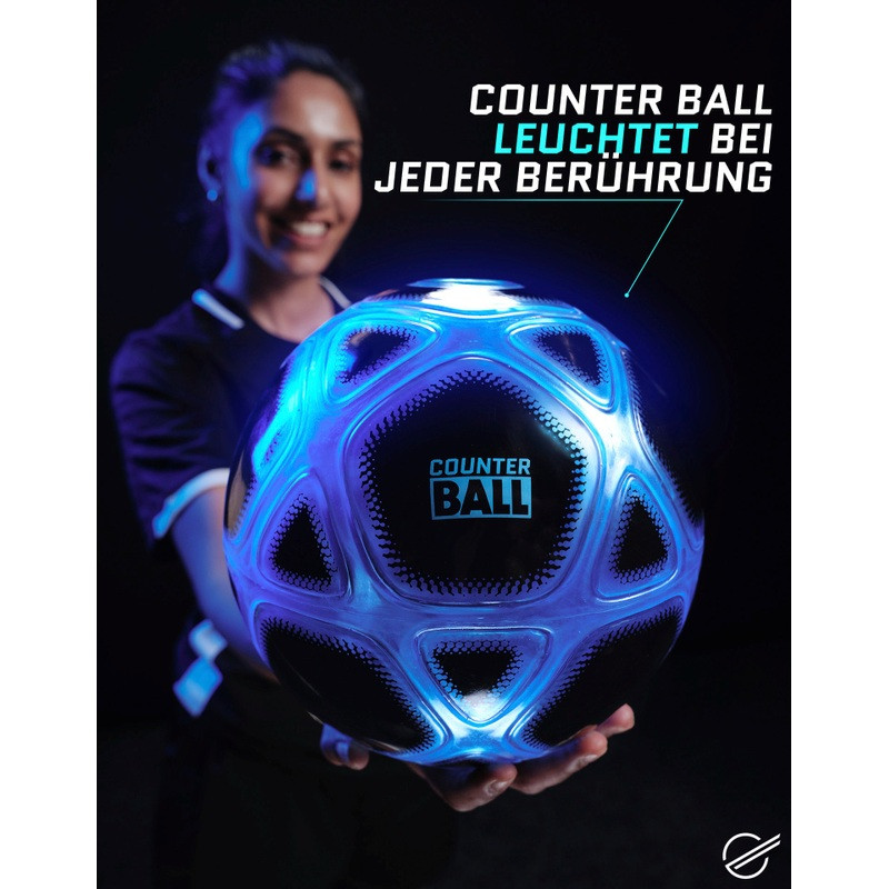 Strikesphere Strikesphere Counter Ball Fußball blau, alternatív kép 1