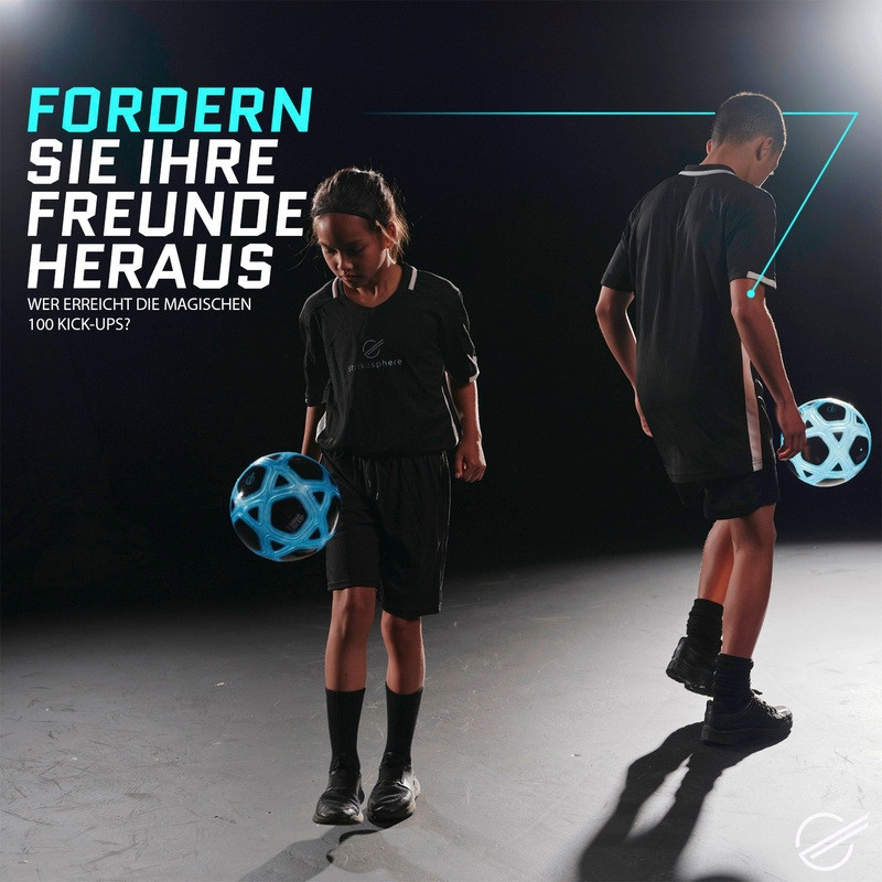 Strikesphere Strikesphere Counter Ball Fußball blau, alternatív kép 5