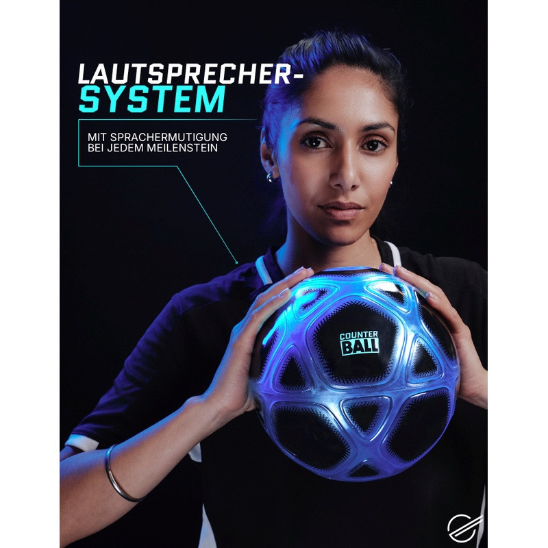 Strikesphere Strikesphere Counter Ball Fußball blau, alternatív kép 6