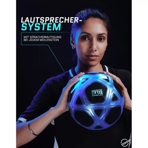 Strikesphere Counter Ball Fußball blau
