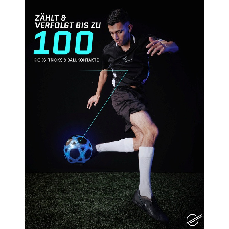 Strikesphere Strikesphere Counter Ball Fußball blau, alternatív kép 7
