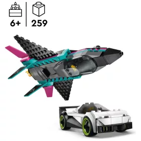 LEGO City 60489 Düsenflieger vs. Rennauto