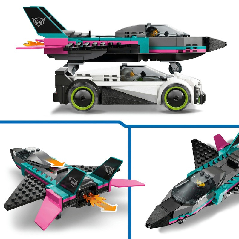 LEGO LEGO City 60489 Düsenflieger vs. Rennauto, alternatív kép 2