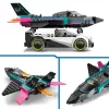 LEGO City 60489 Düsenflieger vs. Rennauto