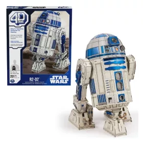   Star Wars R2-D2 3d Puzzle Model Kit 201 Pcs Star Wars Toys Desk Decor Building Toys 3d Model Kits For Adults & Teens 12+