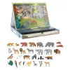 Stephen Joseph Gifts Kids Magnetic Scene with Drawer - Zoo (Green)