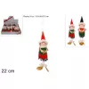 Appendino Bambolina 22 cm Decoro Scacchi, modelli assortiti, 1 pezzo