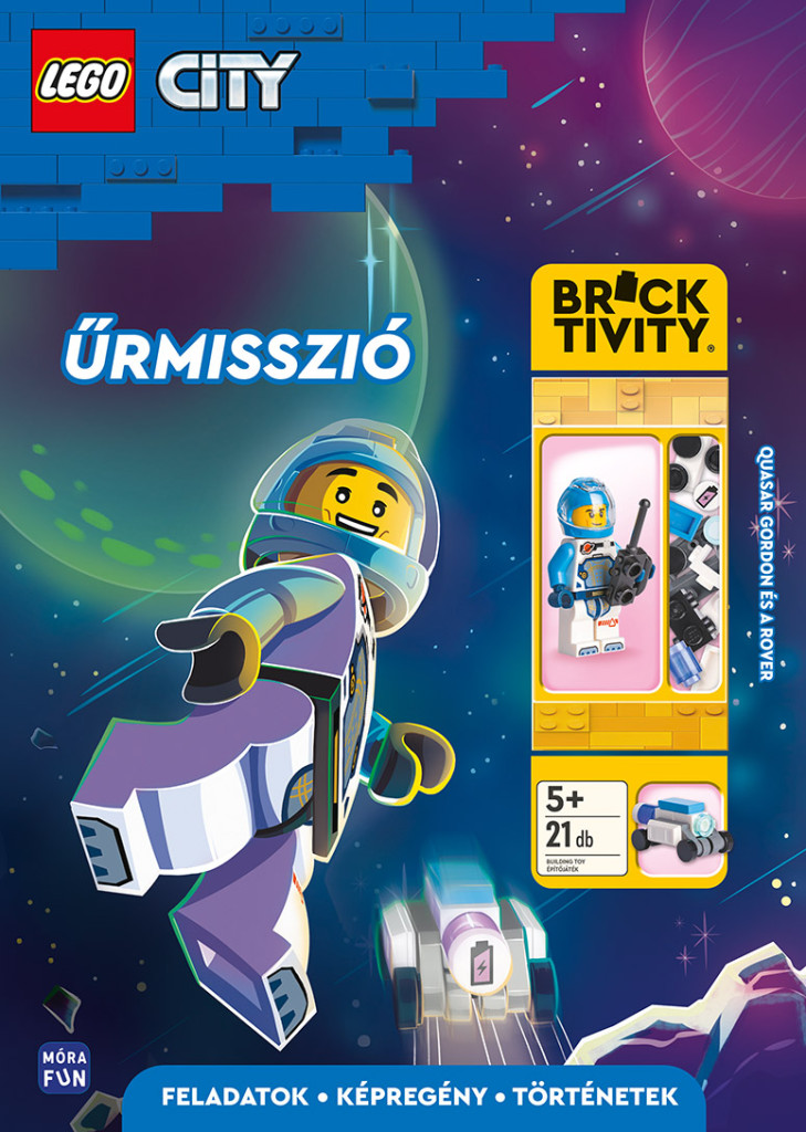 LEGO Űrmisszió – Űrhajós minifigurával és roverrel – fő nézet
