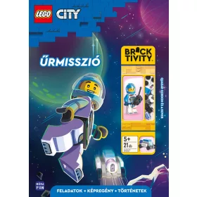 LEGO Űrmisszió – Űrhajós minifigurával és roverrel, 6–8 év, Többszínű