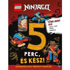 LEGO 5 perc, és kész! - Több mint 100 LEGO tipp, ötlet és kihívás, 6–8 év, Többszínű