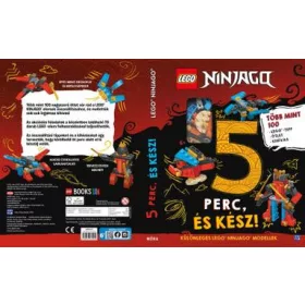 LEGO 5 perc, és kész! - Több mint 100 LEGO tipp, ötlet és kihívás, 6–8 év, Többszínű