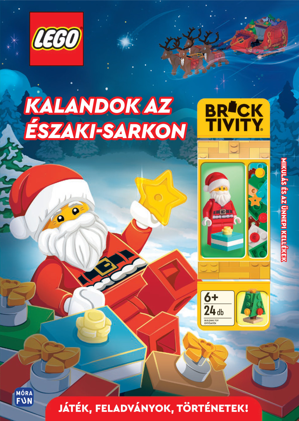 LEGO Kalandok az Északi-sarkon - Mikulás és az ünnepi kellékek minifigurával – fő nézet