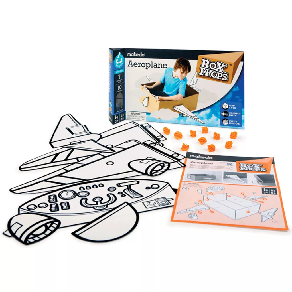 BoxProps Közlekedés - Repülőgép - Aeroplane alternatív kép 1