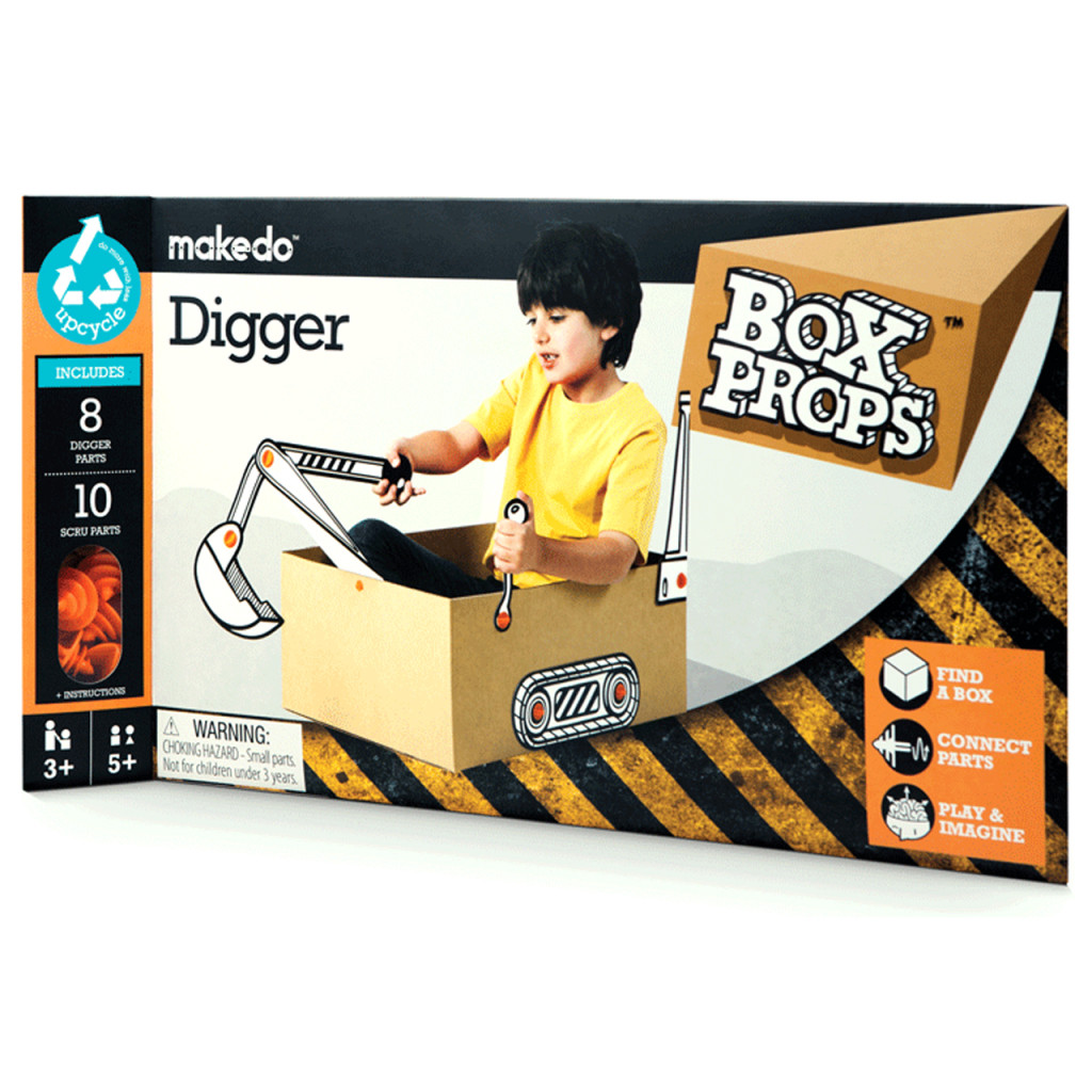 BoxProps Közlekedés - Markoló - Digger – fő nézet