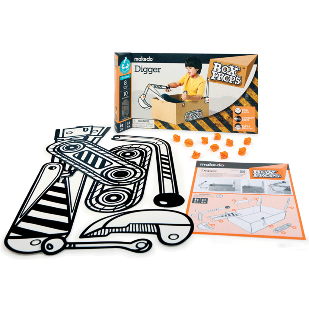 BoxProps Közlekedés - Markoló - Digger – alternatív kép 1