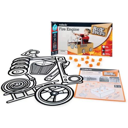 BoxProps Közlekedés - Tűzoltóautó - Fire Engine