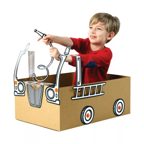 BoxProps Közlekedés - Tűzoltóautó - Fire Engine