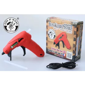 Akkus ragasztópisztoly 2 ragasztó rúddal