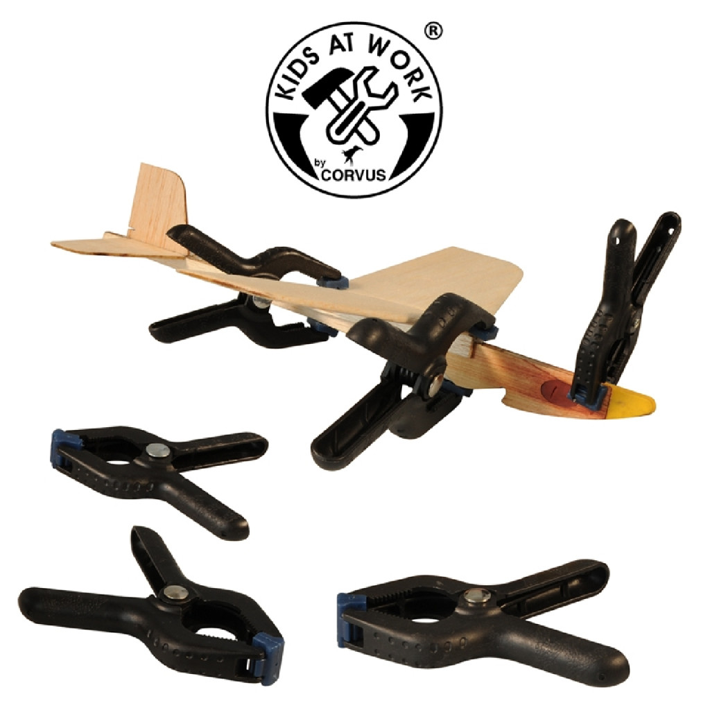 Mini szorító csipesz szett - 2 x 3 db – fő nézet