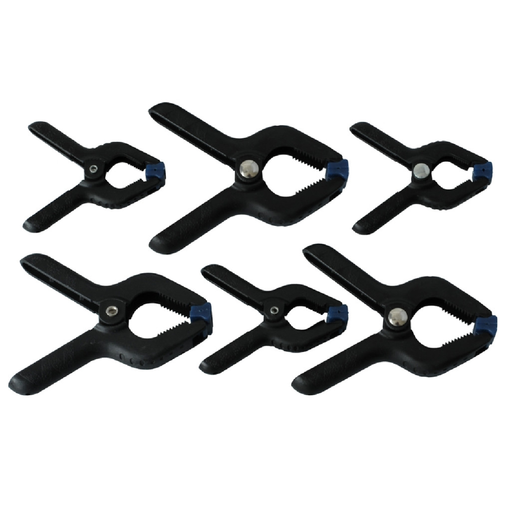 Mini szorító csipesz szett - 2 x 3 db – alternatív kép 2