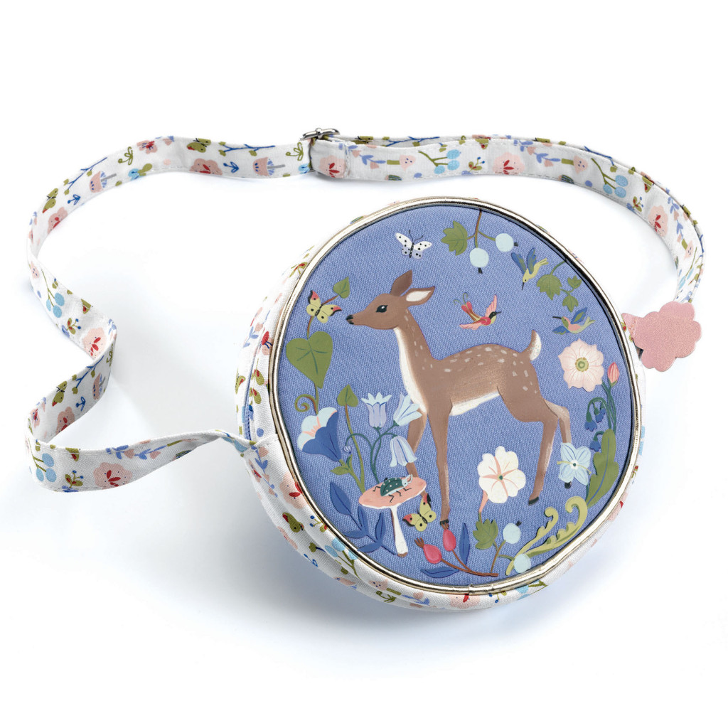 Kerek oldaltáska - Őzikés - Round bag Lucille – fő nézet