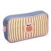 Djeco Tolltartó két rekesszel sok zsebbel - Alma - Apple stationery kits, 3–5 év, Többszínű