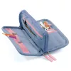 Djeco Tolltartó két rekesszel sok zsebbel - Alma - Apple stationery kits, 3–5 év, Többszínű