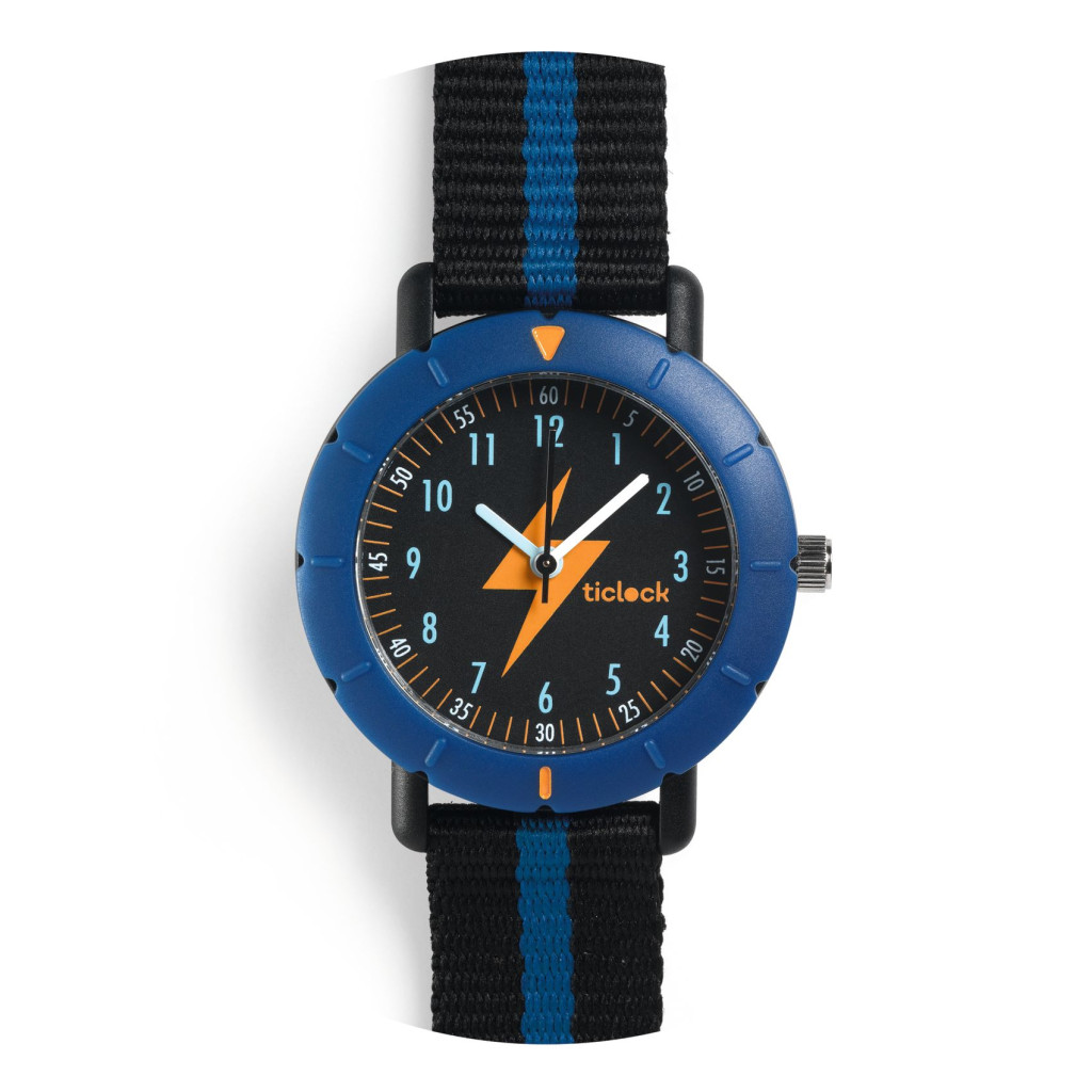 Sportos kvarcóra - Kék villám - Flash blue – fő nézet