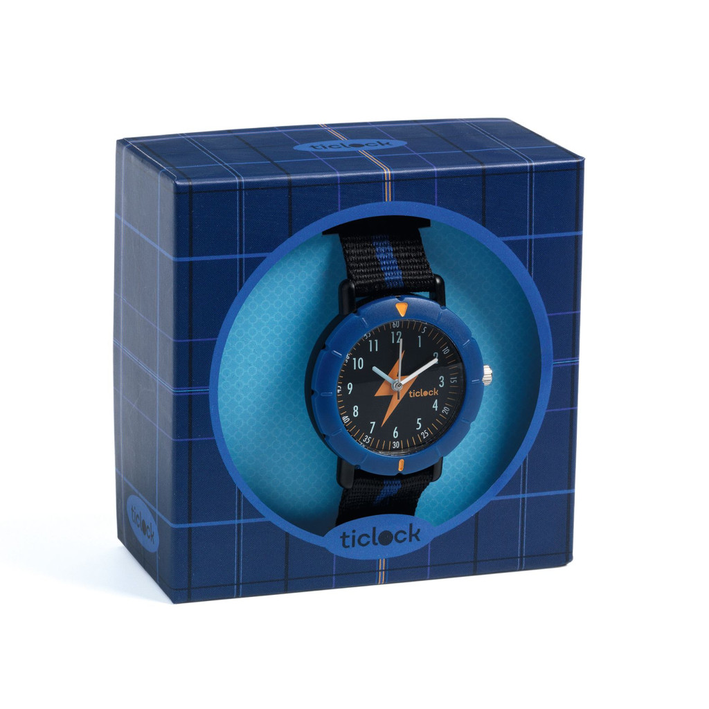 Sportos kvarcóra - Kék villám - Flash blue – alternatív kép 1