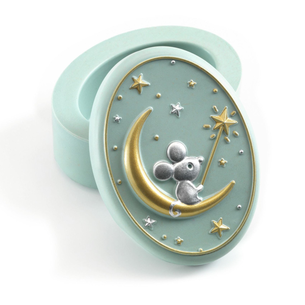 Tejfogtároló doboz - Pasztell színekben - Pastel toothbox – alternatív kép 3