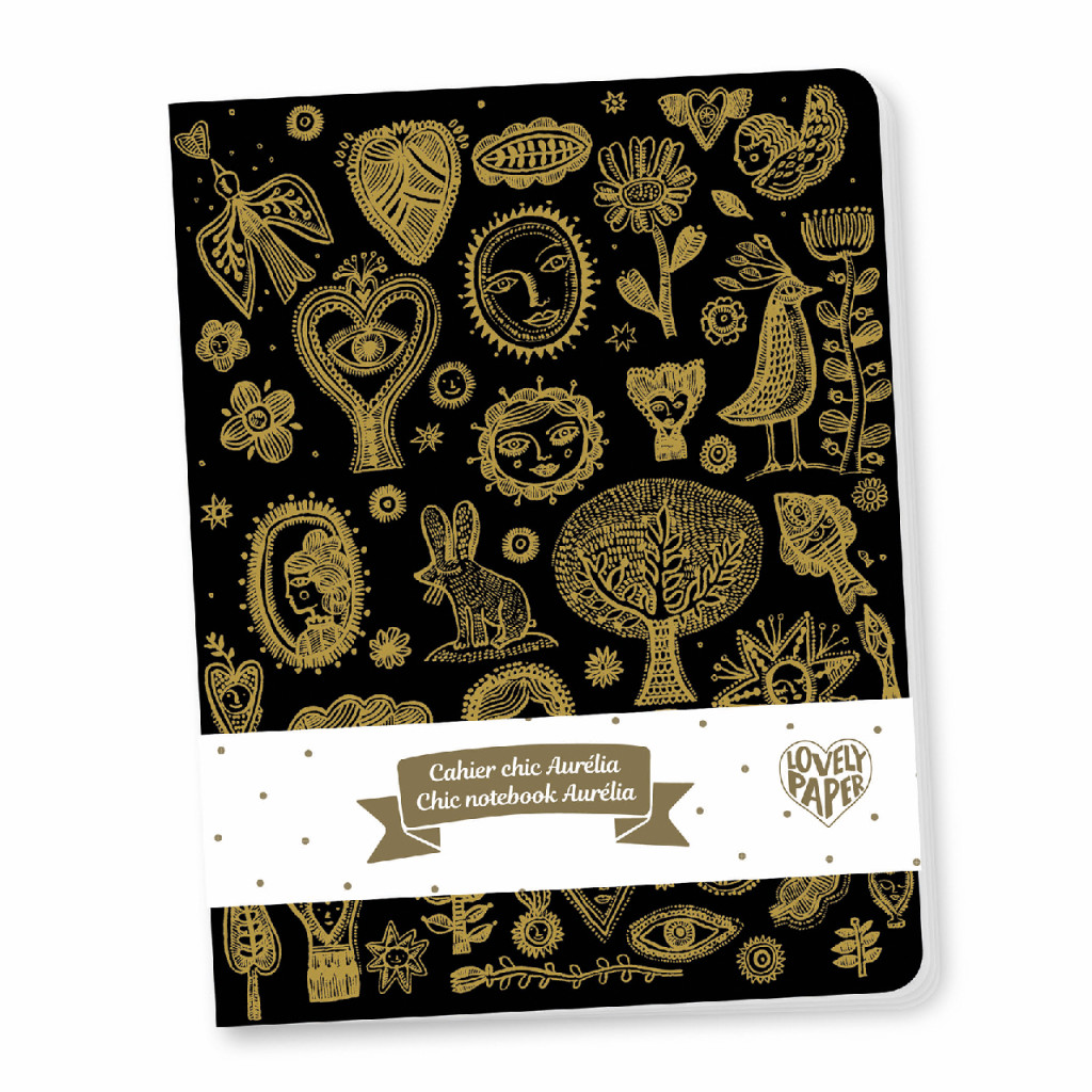 Jegyzetfüzet A/5 - Chic Aurélia notebook – fő nézet