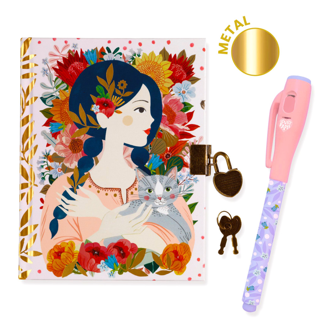Titkos napló varázstollal - Oana secret notebook - Magic felt pen – fő nézet