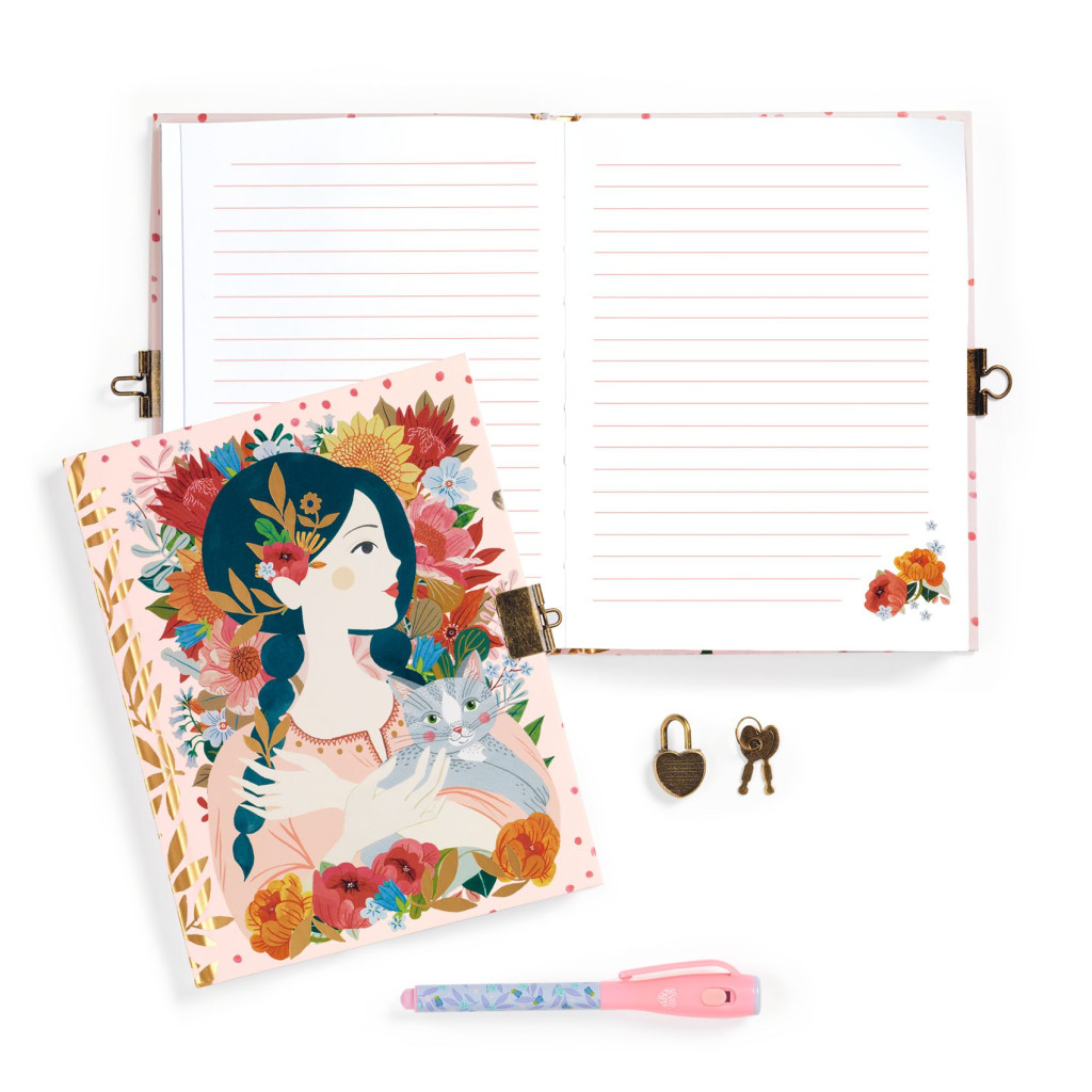 Titkos napló varázstollal - Oana secret notebook - Magic felt pen – alternatív kép 1