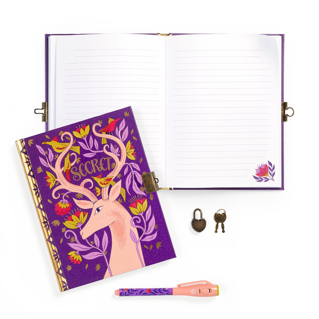 Titkos napló varázstollal - Melissa Secret Notebook - magic marker – alternatív kép 1