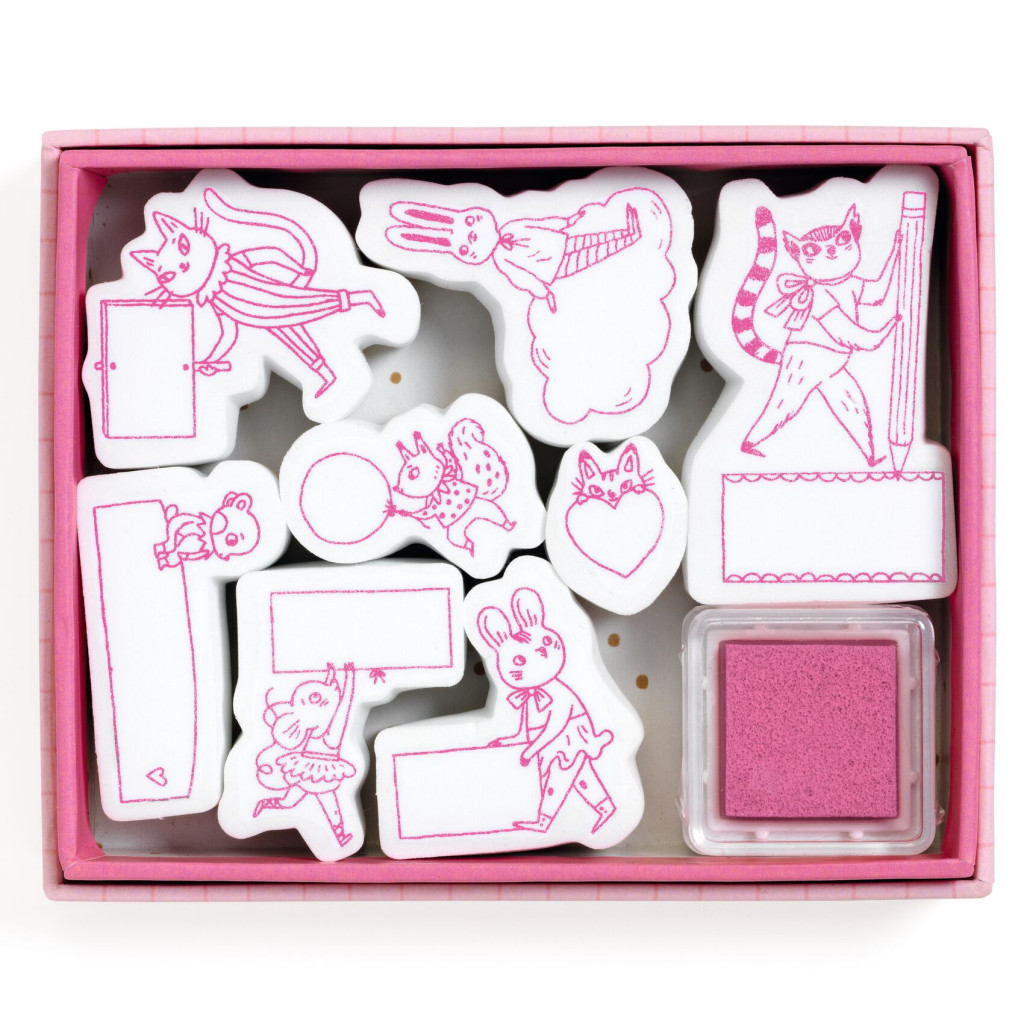 Üzenet bélyegzők - Lucille message stamps – fő nézet